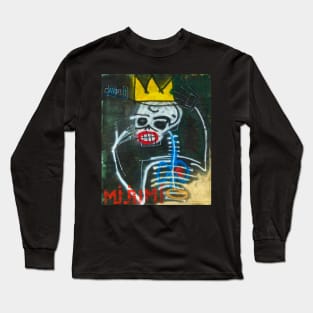 SKULL WITH CROWN Long Sleeve T-Shirt